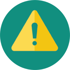 hazard sign icon