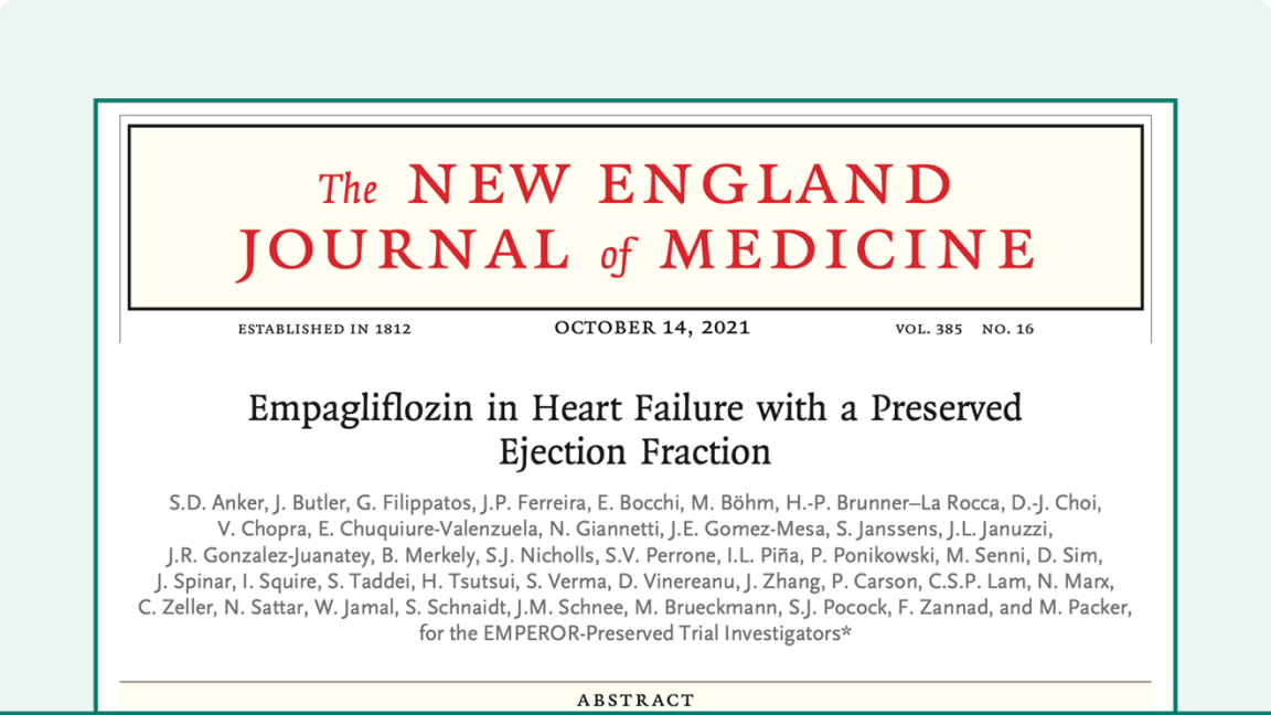 EMPEROR-Preserved Clinical Trial Publication