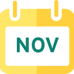 November calendar icon